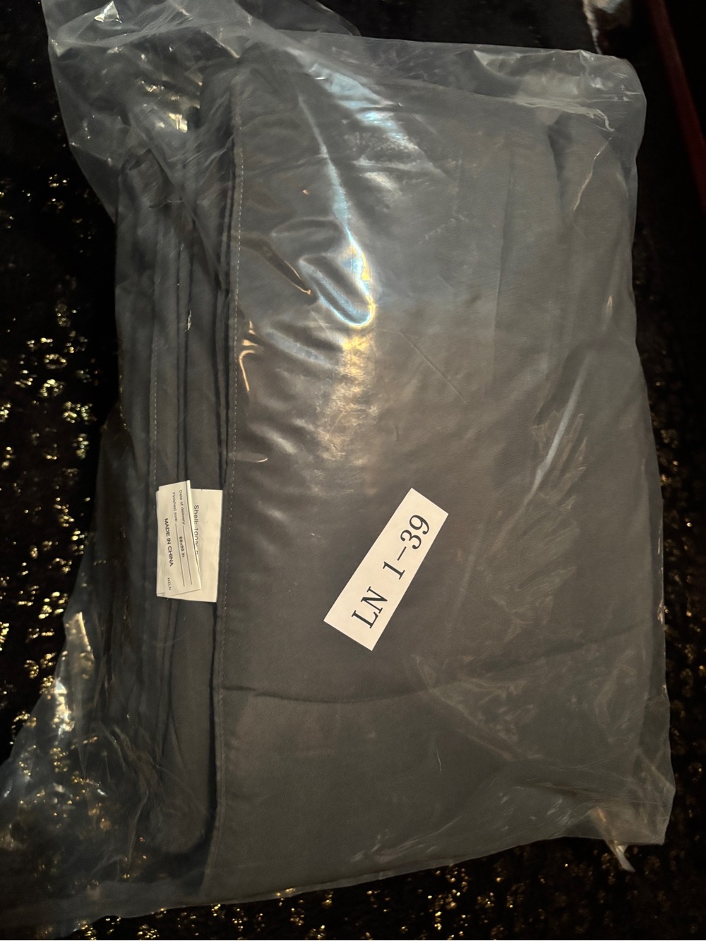 NWT Gray Queen Comforter